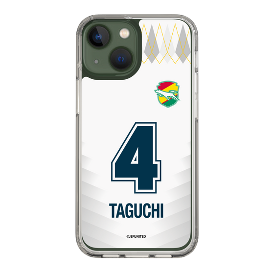 スリムプロテクションケース［ ジェフユナイテッド市原・千葉 - FP2nd #4 TAGUCHI ］
