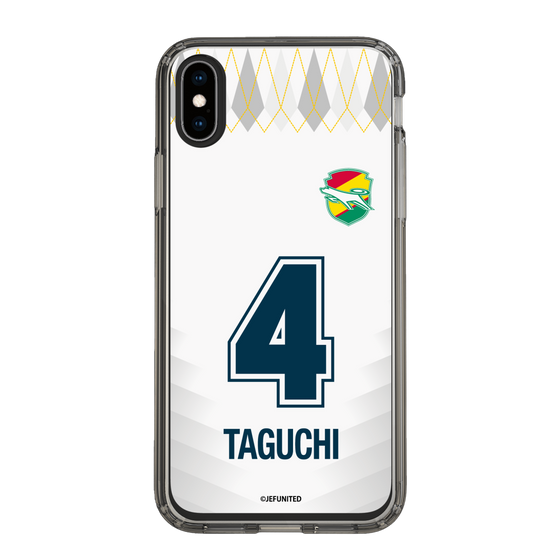 スリムプロテクションケース［ ジェフユナイテッド市原・千葉 - FP2nd #4 TAGUCHI ］