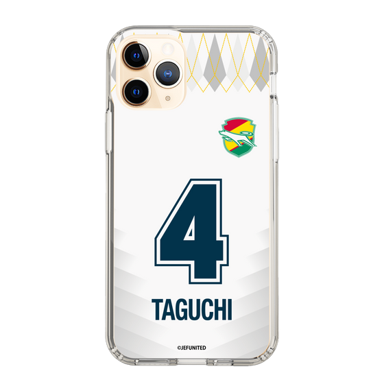スリムプロテクションケース［ ジェフユナイテッド市原・千葉 - FP2nd #4 TAGUCHI ］