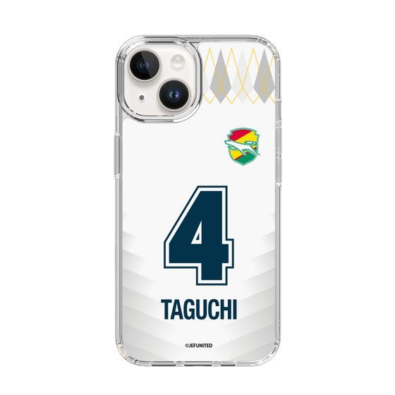 スリムプロテクションケース［ ジェフユナイテッド市原・千葉 - FP2nd #4 TAGUCHI ］