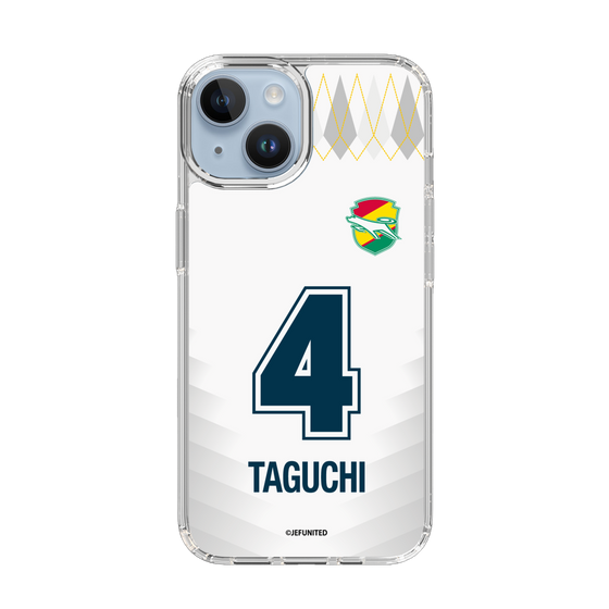 スリムプロテクションケース［ ジェフユナイテッド市原・千葉 - FP2nd #4 TAGUCHI ］
