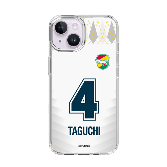 スリムプロテクションケース［ ジェフユナイテッド市原・千葉 - FP2nd #4 TAGUCHI ］