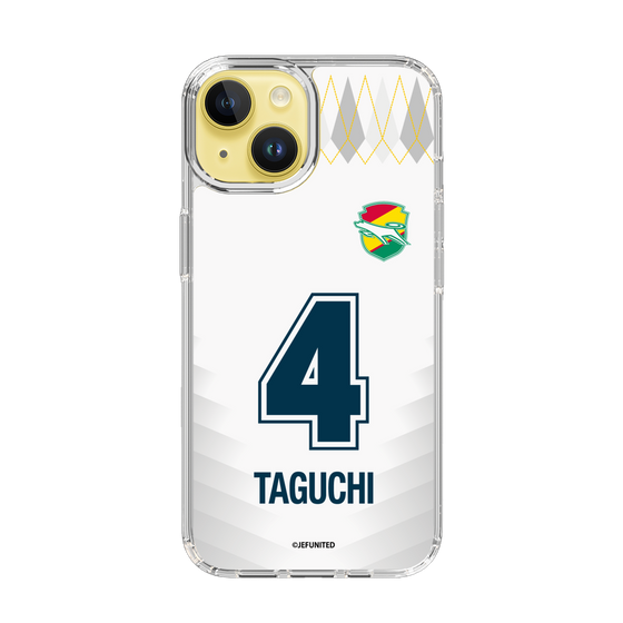 スリムプロテクションケース［ ジェフユナイテッド市原・千葉 - FP2nd #4 TAGUCHI ］