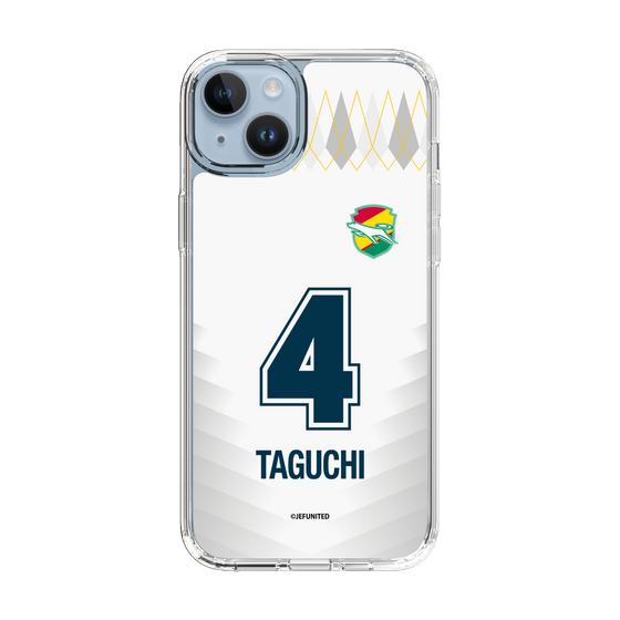 スリムプロテクションケース［ ジェフユナイテッド市原・千葉 - FP2nd #4 TAGUCHI ］