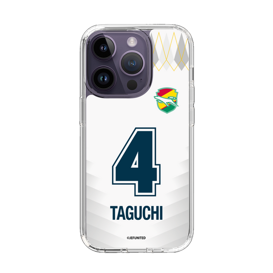 スリムプロテクションケース［ ジェフユナイテッド市原・千葉 - FP2nd #4 TAGUCHI ］