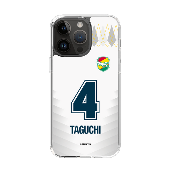 スリムプロテクションケース［ ジェフユナイテッド市原・千葉 - FP2nd #4 TAGUCHI ］