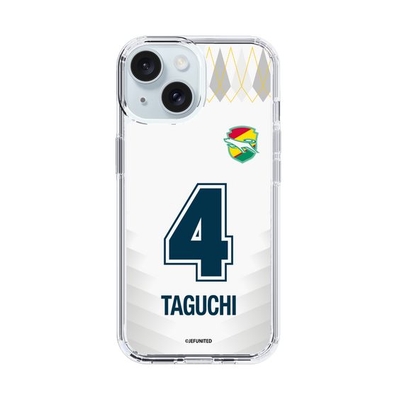 スリムプロテクションケース［ ジェフユナイテッド市原・千葉 - FP2nd #4 TAGUCHI ］
