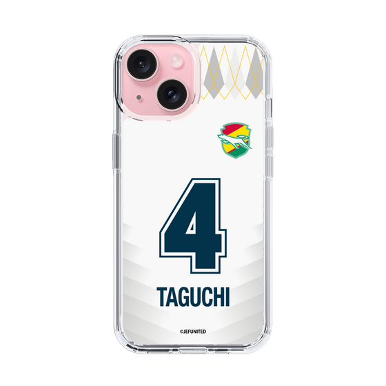 スリムプロテクションケース［ ジェフユナイテッド市原・千葉 - FP2nd #4 TAGUCHI ］
