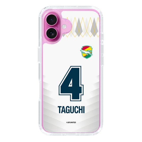 スリムプロテクションケース［ ジェフユナイテッド市原・千葉 - FP2nd #4 TAGUCHI ］