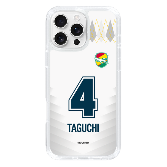 スリムプロテクションケース［ ジェフユナイテッド市原・千葉 - FP2nd #4 TAGUCHI ］
