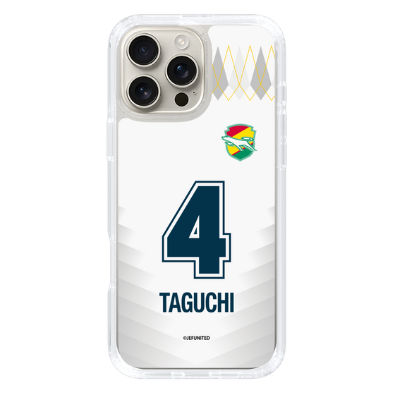 スリムプロテクションケース［ ジェフユナイテッド市原・千葉 - FP2nd #4 TAGUCHI ］