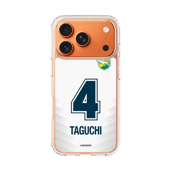 スリムプロテクションケース［ ジェフユナイテッド市原・千葉 - FP2nd #4 TAGUCHI ］