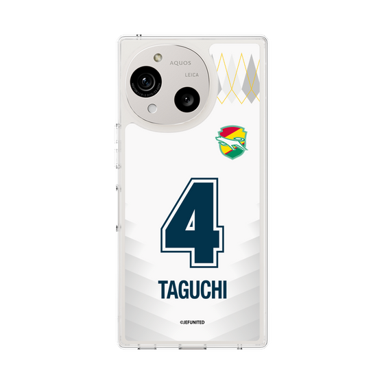スリムプロテクションケース［ ジェフユナイテッド市原・千葉 - FP2nd #4 TAGUCHI ］
