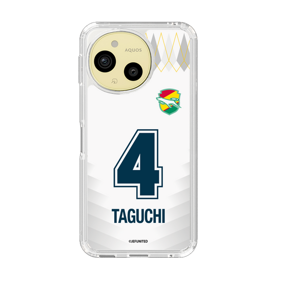 スリムプロテクションケース［ ジェフユナイテッド市原・千葉 - FP2nd #4 TAGUCHI ］