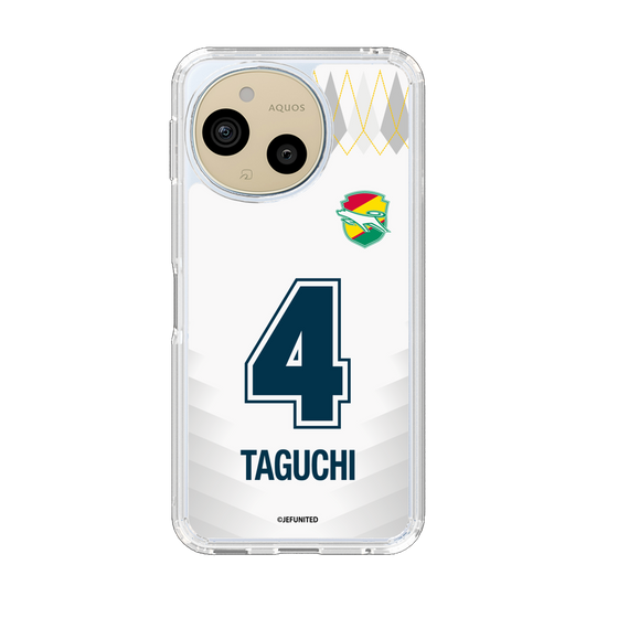 スリムプロテクションケース［ ジェフユナイテッド市原・千葉 - FP2nd #4 TAGUCHI ］