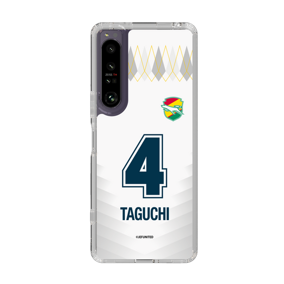 スリムプロテクションケース［ ジェフユナイテッド市原・千葉 - FP2nd #4 TAGUCHI ］