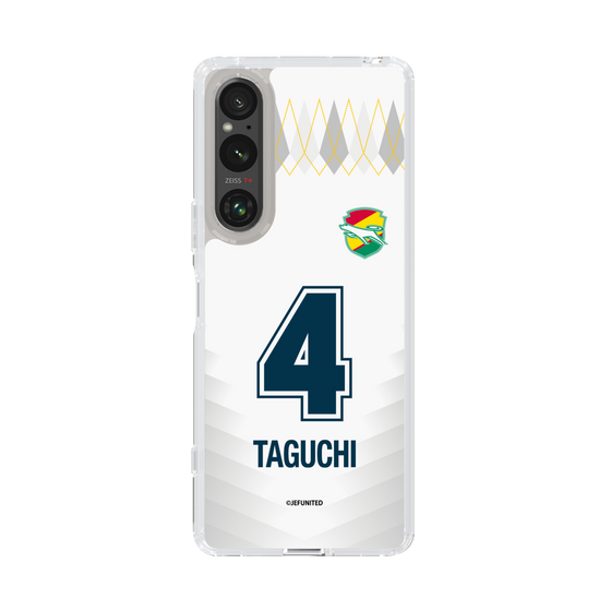 スリムプロテクションケース［ ジェフユナイテッド市原・千葉 - FP2nd #4 TAGUCHI ］