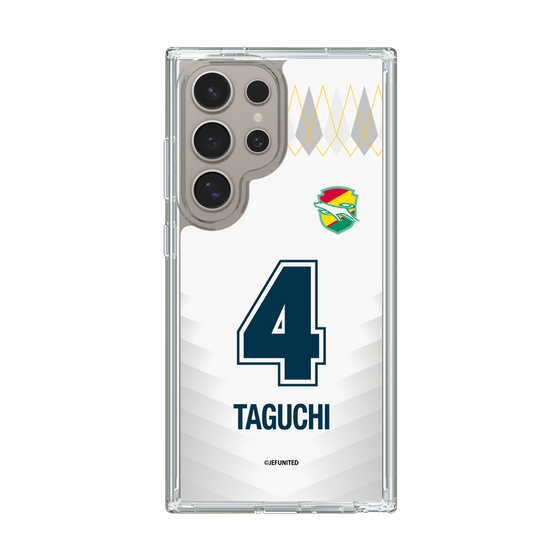 スリムプロテクションケース［ ジェフユナイテッド市原・千葉 - FP2nd #4 TAGUCHI ］