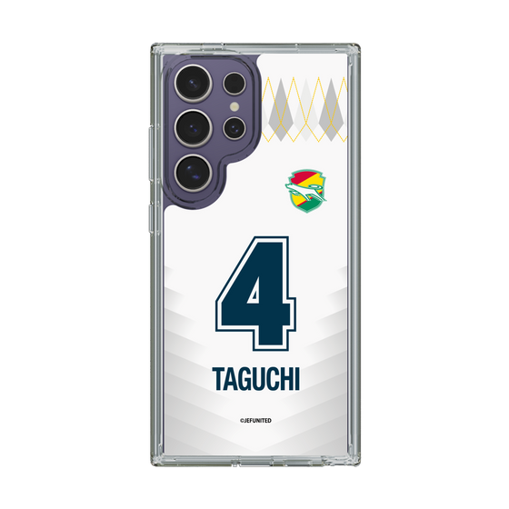 スリムプロテクションケース［ ジェフユナイテッド市原・千葉 - FP2nd #4 TAGUCHI ］