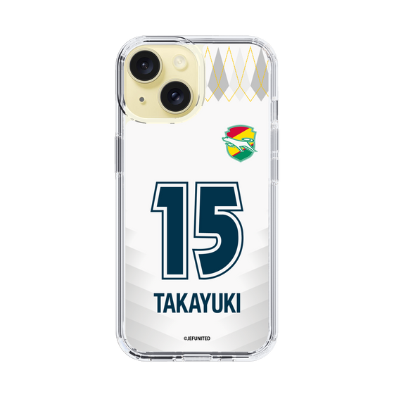 スリムプロテクションケース［ ジェフユナイテッド市原・千葉 - FP2nd #15 TAKAYUKI ］