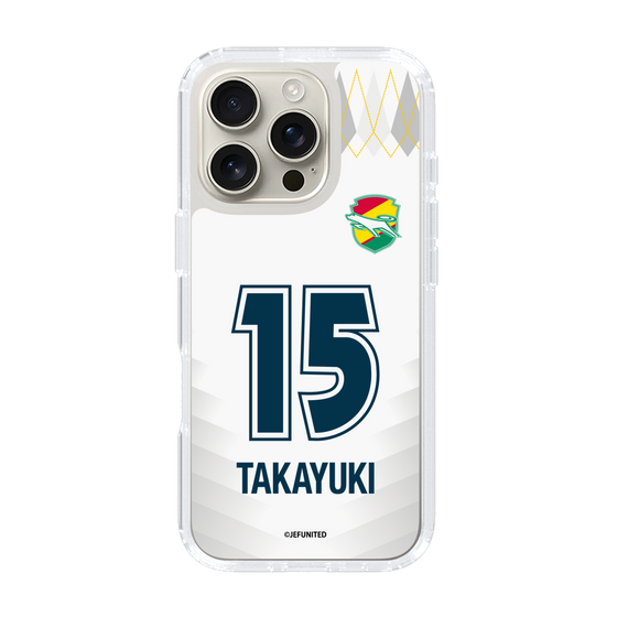 スリムプロテクションケース［ ジェフユナイテッド市原・千葉 - FP2nd #15 TAKAYUKI ］