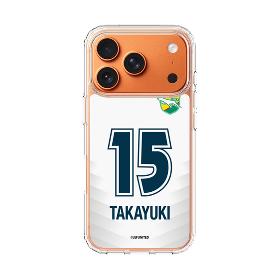 スリムプロテクションケース［ ジェフユナイテッド市原・千葉 - FP2nd #15 TAKAYUKI ］