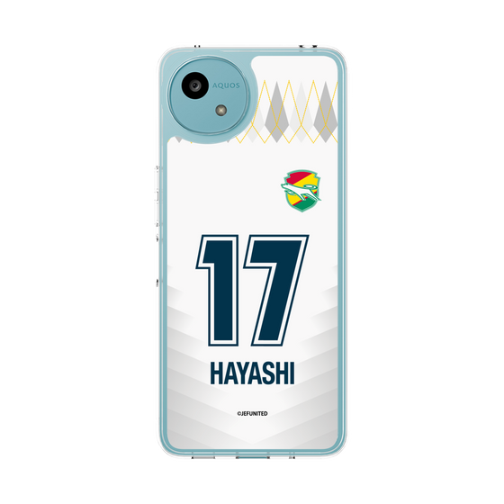 スリムプロテクションケース［ ジェフユナイテッド市原・千葉 - FP2nd #17 HAYASHI ］