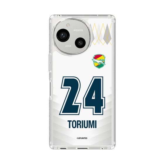 スリムプロテクションケース［ ジェフユナイテッド市原・千葉 - FP2nd #24 TORIUMI ］