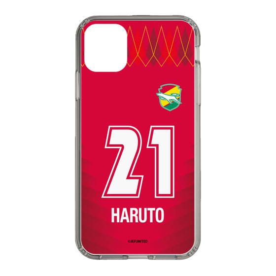 スリムプロテクションケース［ ジェフユナイテッド市原・千葉 - GK1 #21 HARUTO ］