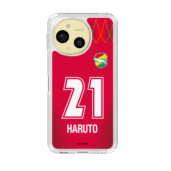 スリムプロテクションケース［ ジェフユナイテッド市原・千葉 - GK1 #21 HARUTO ］