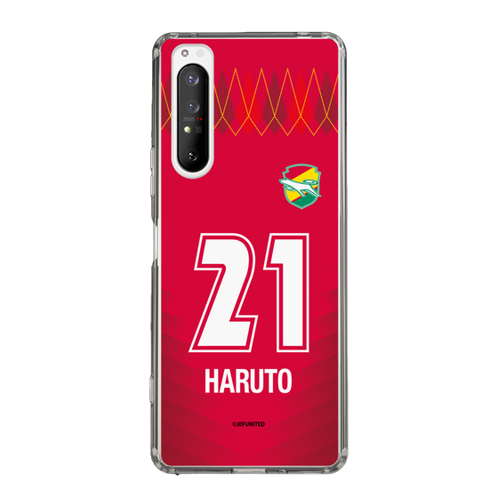 スリムプロテクションケース［ ジェフユナイテッド市原・千葉 - GK1 #21 HARUTO ］