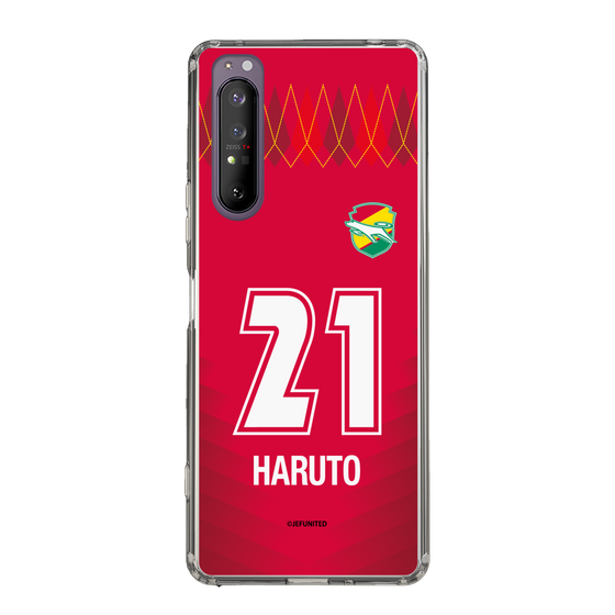 スリムプロテクションケース［ ジェフユナイテッド市原・千葉 - GK1 #21 HARUTO ］