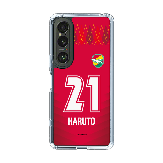 スリムプロテクションケース［ ジェフユナイテッド市原・千葉 - GK1 #21 HARUTO ］