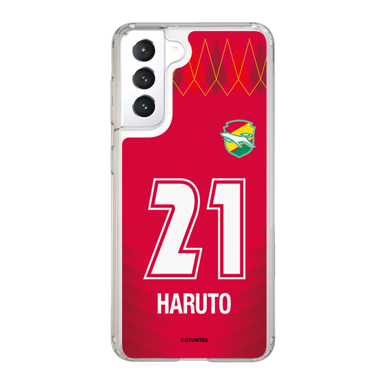 スリムプロテクションケース［ ジェフユナイテッド市原・千葉 - GK1 #21 HARUTO ］