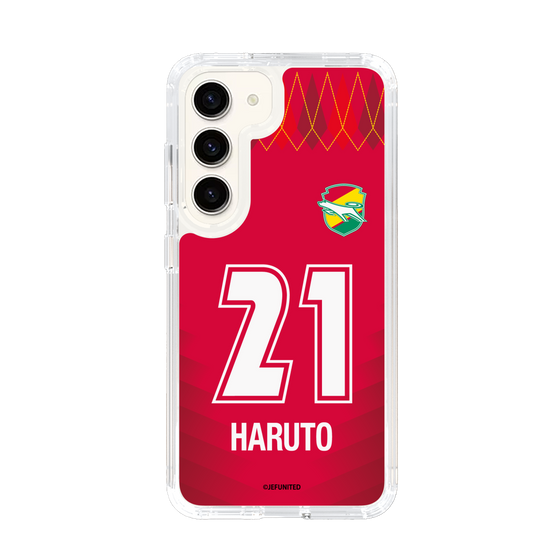 スリムプロテクションケース［ ジェフユナイテッド市原・千葉 - GK1 #21 HARUTO ］