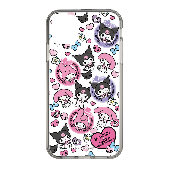 スリムプロテクションケース［ マイメロディ50周年・クロミ20周年 - ステッカー ］