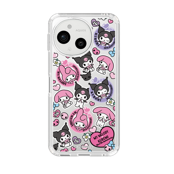 スリムプロテクションケース［ マイメロディ50周年・クロミ20周年 - ステッカー ］