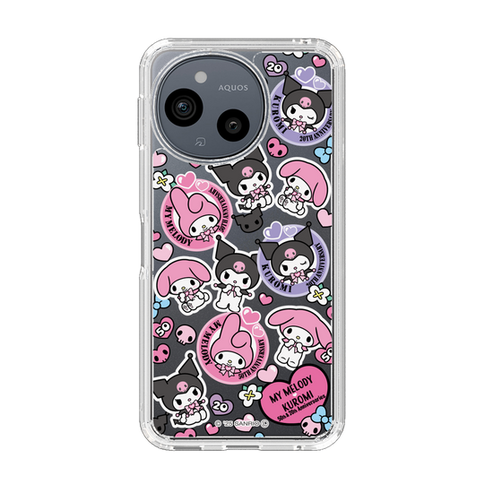 スリムプロテクションケース［ マイメロディ50周年・クロミ20周年 - ステッカー ］