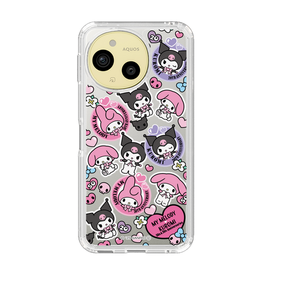 スリムプロテクションケース［ マイメロディ50周年・クロミ20周年 - ステッカー ］