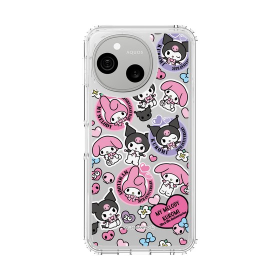 スリムプロテクションケース［ マイメロディ50周年・クロミ20周年 - ステッカー ］