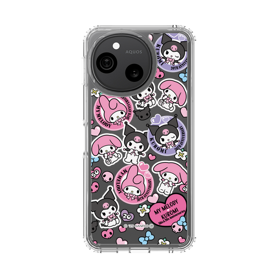 スリムプロテクションケース［ マイメロディ50周年・クロミ20周年 - ステッカー ］