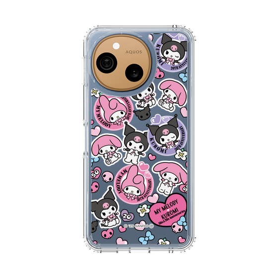 スリムプロテクションケース［ マイメロディ50周年・クロミ20周年 - ステッカー ］