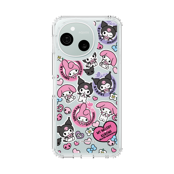 スリムプロテクションケース［ マイメロディ50周年・クロミ20周年 - ステッカー ］