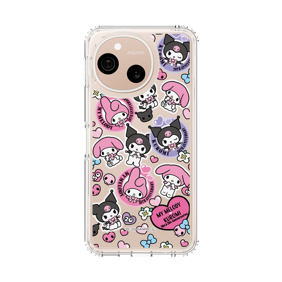 スリムプロテクションケース［ マイメロディ50周年・クロミ20周年 - ステッカー ］