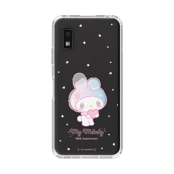 スリムプロテクションケース［ マイメロディ50周年・クロミ20周年 - マイメロディ - ハート ］