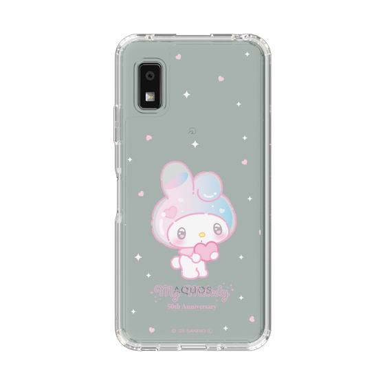 スリムプロテクションケース［ マイメロディ50周年・クロミ20周年 - マイメロディ - ハート ］