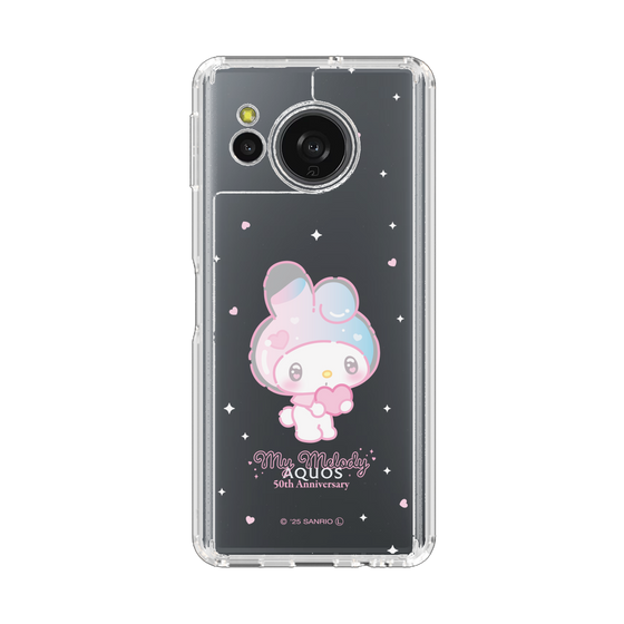 スリムプロテクションケース［ マイメロディ50周年・クロミ20周年 - マイメロディ - ハート ］