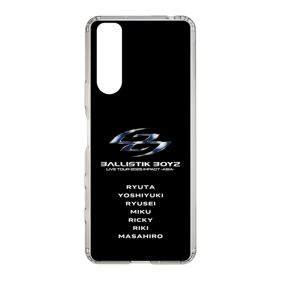 スリムプロテクションケース［ BALLISTIK BOYZ LIVE TOUR 2025 "IMPACT" - ロゴ/B ］
