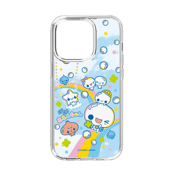 スリムプロテクションケース［ ぷくぷくあわわちゃん - レインボー ］