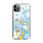 スリムプロテクションケース［ ぷくぷくあわわちゃん - レインボー ］